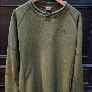 The North Face Men's Forest Green Crewneck Sweater